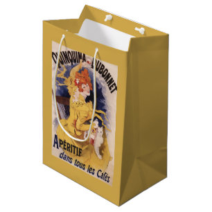 Quinquina Dubonnet Aperitif Promotional Poster Medium Gift Bag