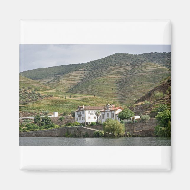 Quinta Do Vesuvius On The Duoro River, Portugal.JP Magnet (Front)