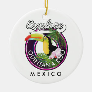 Quintana Roo holbox beach mexico. Ceramic Ornament