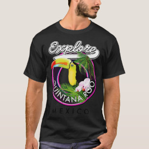 Quintana Roo holbox beach mexico travel patch T-Shirt