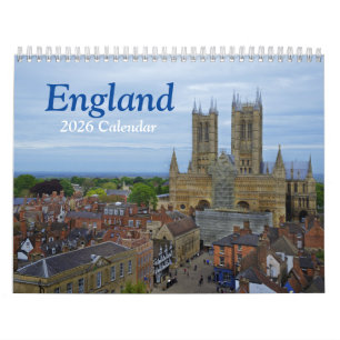 Quintessential England 2025 Calendar