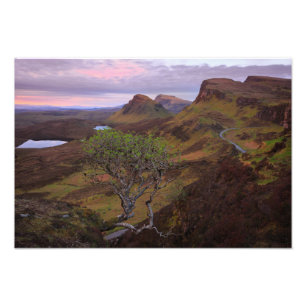 Quiraing sunrise landscape on Skye Photo Print