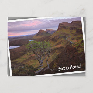 Quiraing sunrise landscape on Skye Postcard