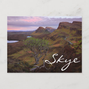 Quiraing sunrise landscape on Skye Postcard