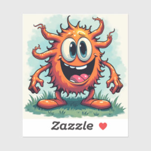 Quirky Alien Monster Art - Funny Monster Series