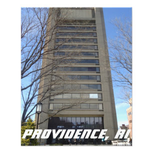 Quirky Architecture, Thayer Street, Providence, RI Photo Print