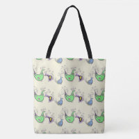 Quirky Birds Tote bag