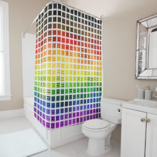 Quirky Boho Plaid Colourful Gay Rainbow Pride Flag