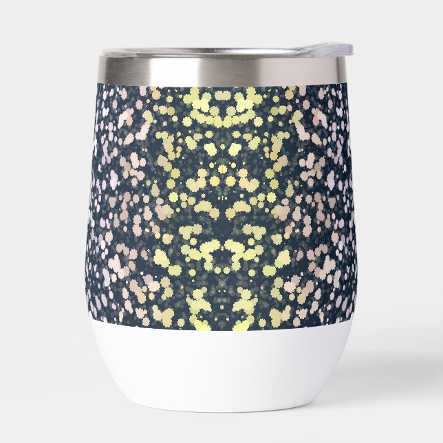 Quirky Cute Retro Boho Flora Pangender Pride Flag (Left)