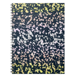 Quirky Cute Retro Boho Flora Pangender Pride Flag Notebook