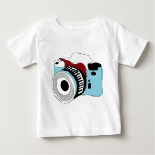 Quirky digital camera illustration baby T-Shirt