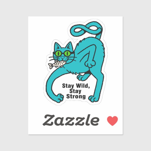 Quirky Expressive Cat (Sheet)