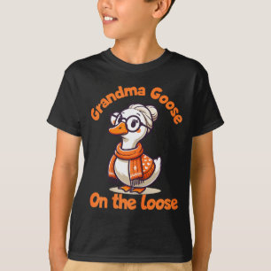 Quirky Goose Creations Funny Grandma Goose On The  T-Shirt