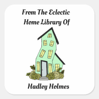 Quirky Home Library Book Label