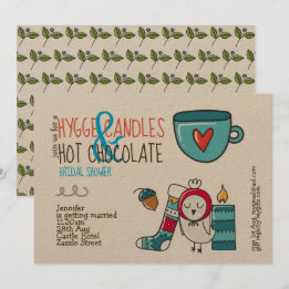 Quirky HYGGE BRIDAL Shower or ANY EVENT KRAFT Invitation