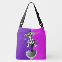 Quirky Jester Holding two Playing Cards