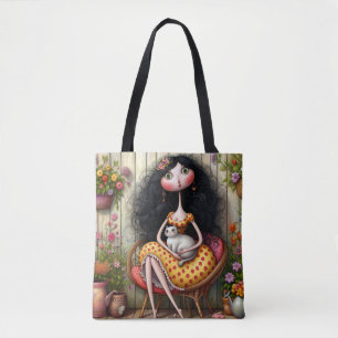 Quirky Lady Tote