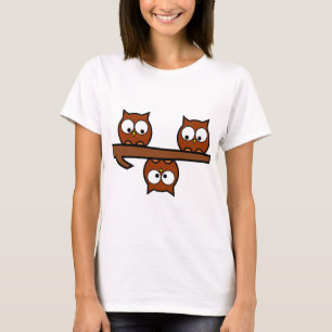 Quirky Owls T-Shirt