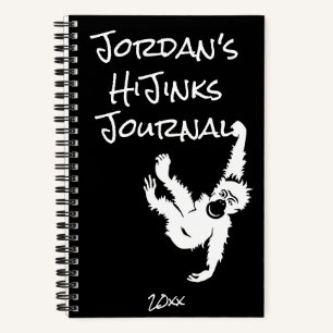 Quirky Personalized HiJinks Journal