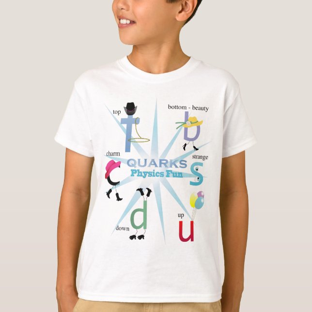 Quirky Quarks T-shirt (Front)