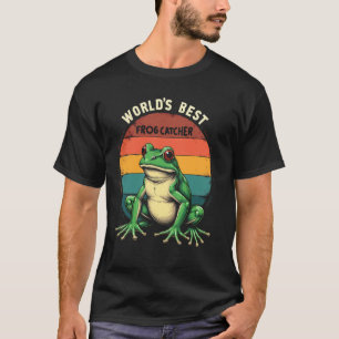 Quirky Worlds Best Frog Catcher T-Shirt