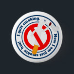 quit classic round sticker 2 inch round button<br><div class="desc">quit</div>