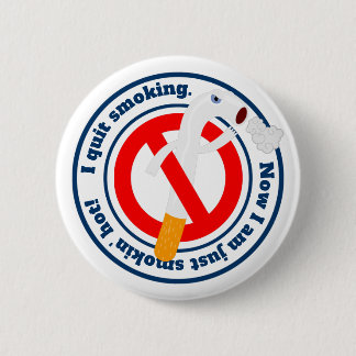 quit classic round sticker 2 inch round button