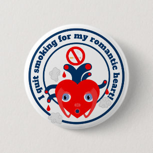 quit classic round sticker 2 inch round button