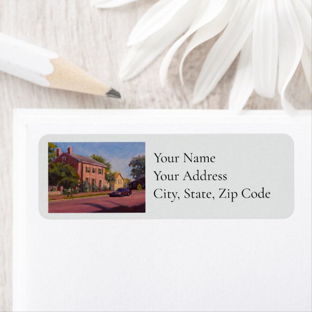Quit Handwriting Address Red Blue Yellow Green (Insitu)