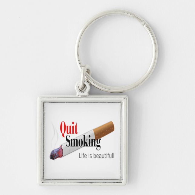 QUIT SMOKING KEYCHAIN (Front)