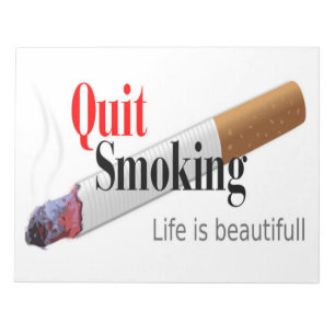 QUIT SMOKING NOTEPAD