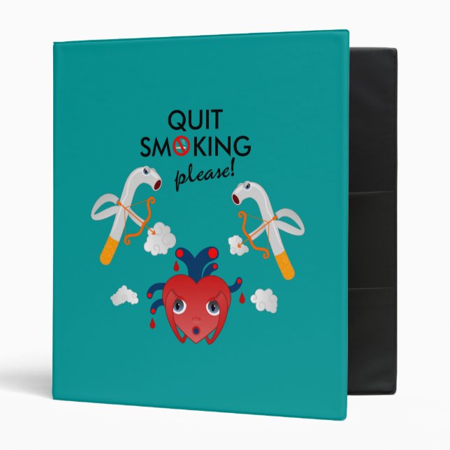 Quit smoking please binder (Front/Inside)