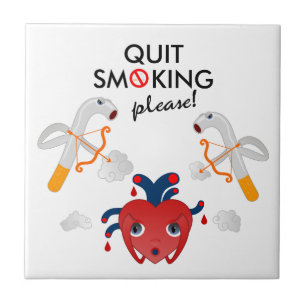 Quit smoking please tile