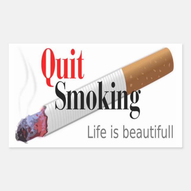 QUIT SMOKING STICKER (Front)