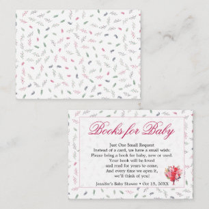 Quite Baby Shower Books For Enclosure Card