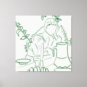 Quite Evening Canvas Print