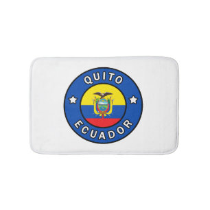 Quito Ecuador Bath Mat