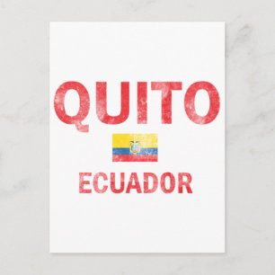 Quito Ecuador Designs Postcard
