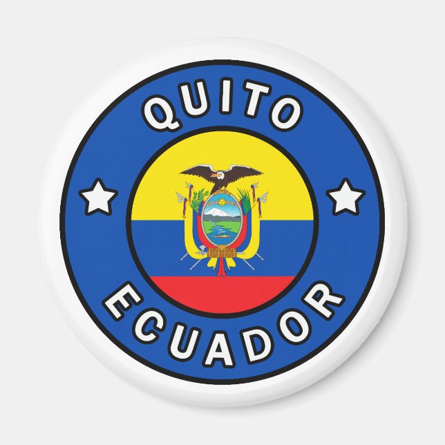 Quito Ecuador Magnet (Front)