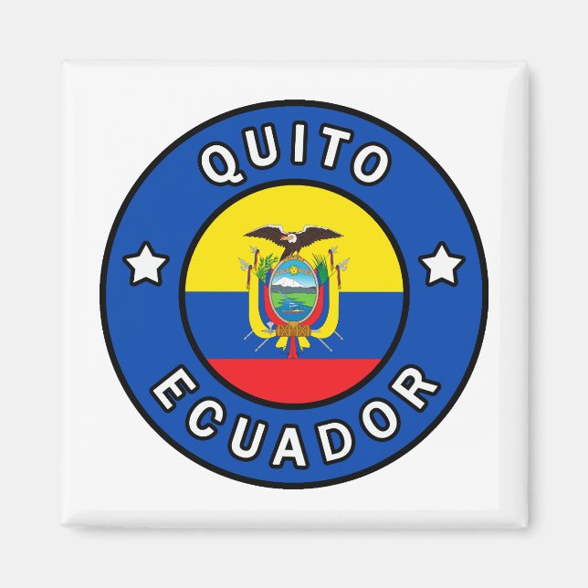 Quito Ecuador Magnet (Front)