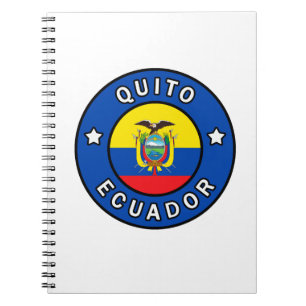 Quito Ecuador Notebook