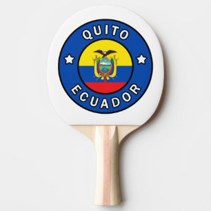 Quito Ecuador Ping Pong Paddle