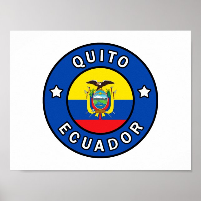 Quito Ecuador Poster (Front)