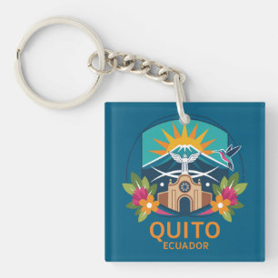 Quito Ecuador South America Keychain