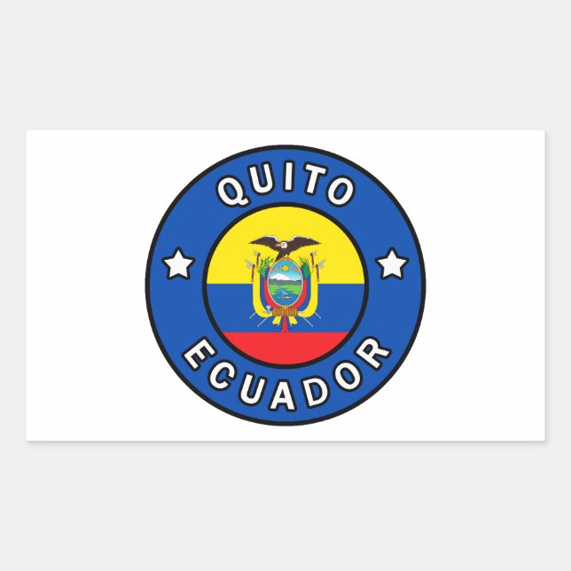 Quito Ecuador Sticker (Front)