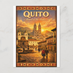 QUITO – Heart of the Andes Postcard