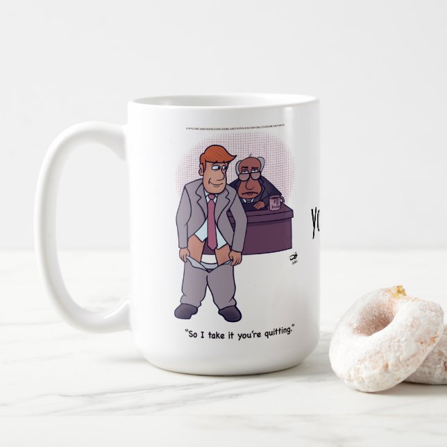 Quitter la Mug (Avec donut)