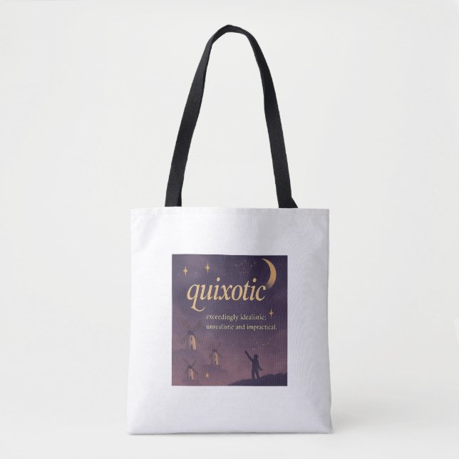 Quixotic Tote Bag (Front)