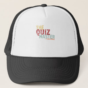 Quiz Master Trucker Hat