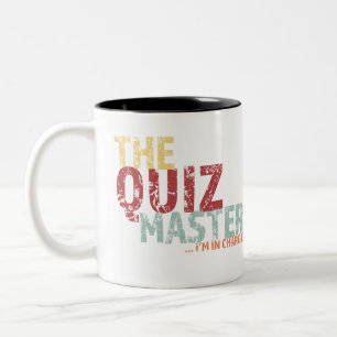 Quiz Master Two-Tone Coffee Mug